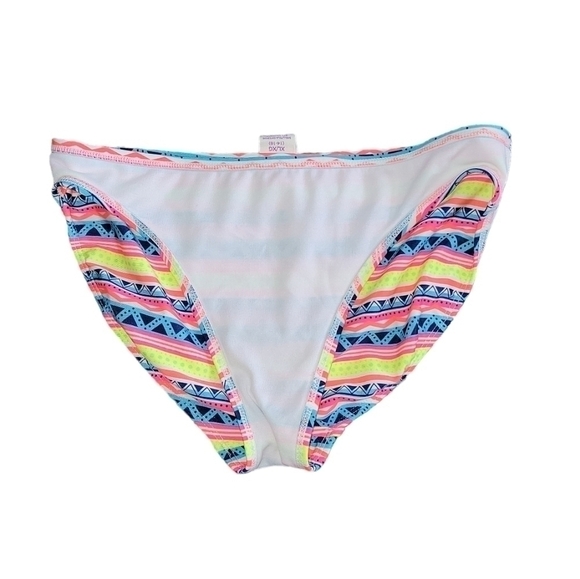 OP Bikini bottoms size XL multi color Neon bright bottoms - Picture 4 of 11